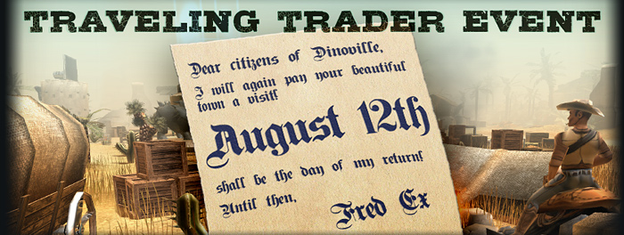 Return of the Traveling Trader!