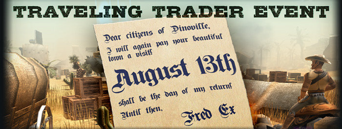 Return of the Traveling Trader!