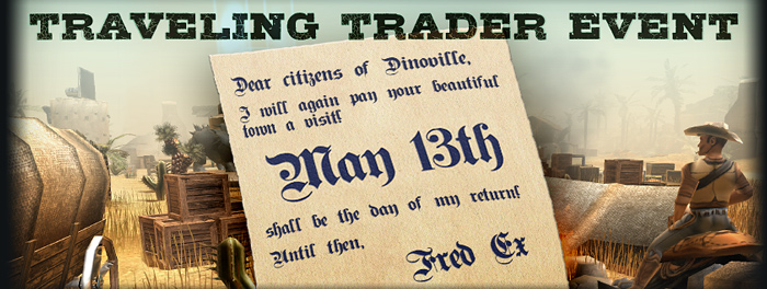 Return of the Traveling Trader!
