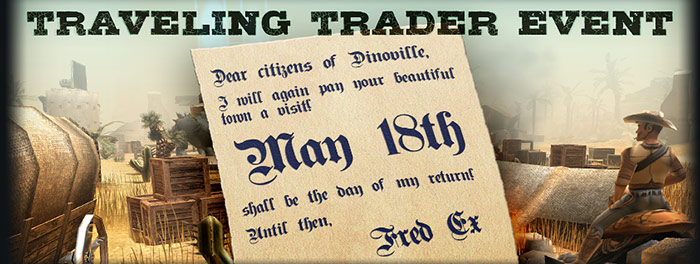 Return of the Traveling Trader!